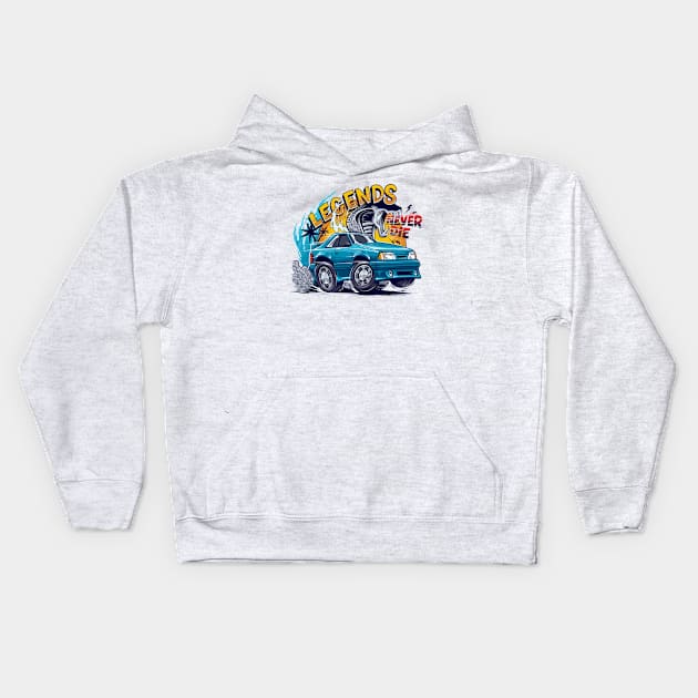 Legends Never Die Kids Hoodie by Aiqkids Design